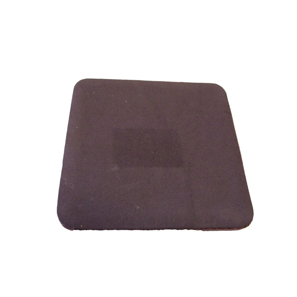 Coasters Faux Alligator Set of 8 Leather Suede Back 4 x 4 New